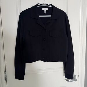 Bella Dahl Black Cropped Blazer